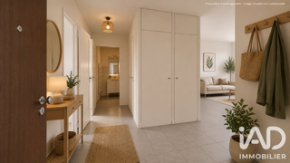  Appartement à vendre 3 pièces 61 m²