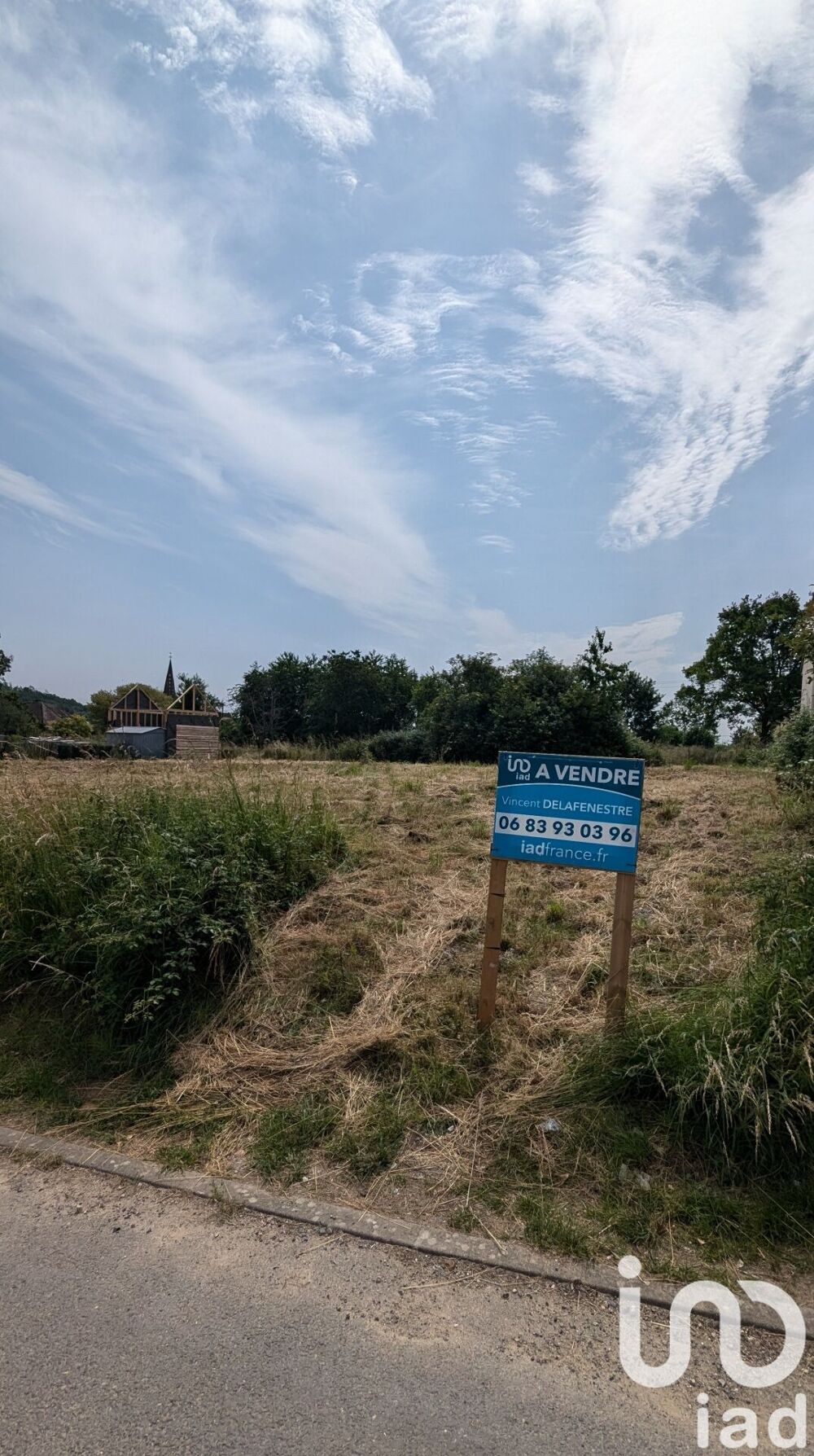 Vente Terrain Vente Terrain à bâtir 3 235 m&sup2; Brancourt-en-laonnois