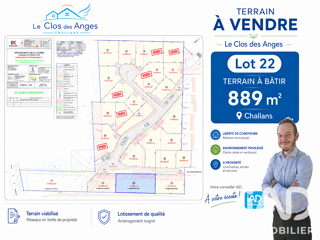  Terrain à vendre 889 m²