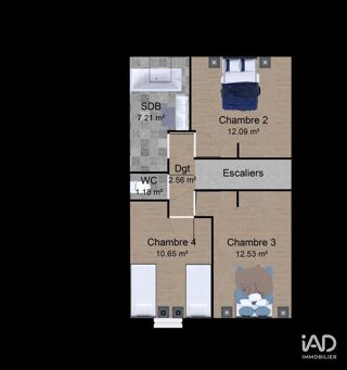  Maison à vendre 4 pièces 83 m²