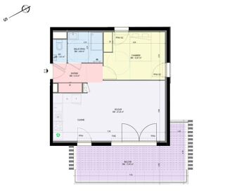  Appartement à vendre 2 pièces 51 m²