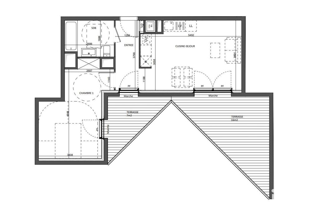 Vente Appartement Vente Appartement 2 pièces Montpellier