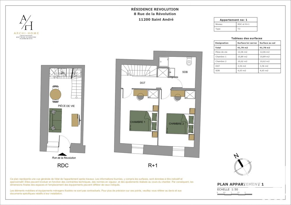 Vente Appartement 3 pièces