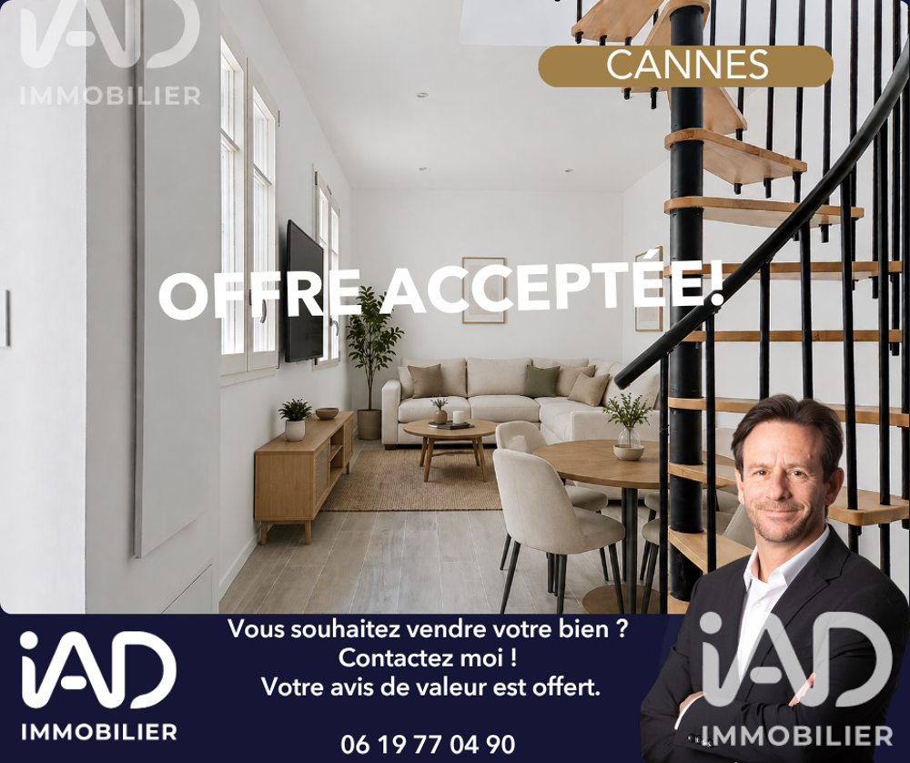 Vente Duplex 3 pièces