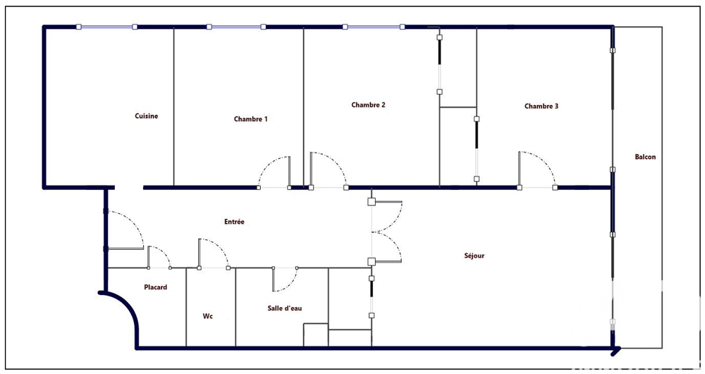 Vente Appartement 4 pièces