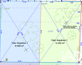  Terrain � vendre 680 m�