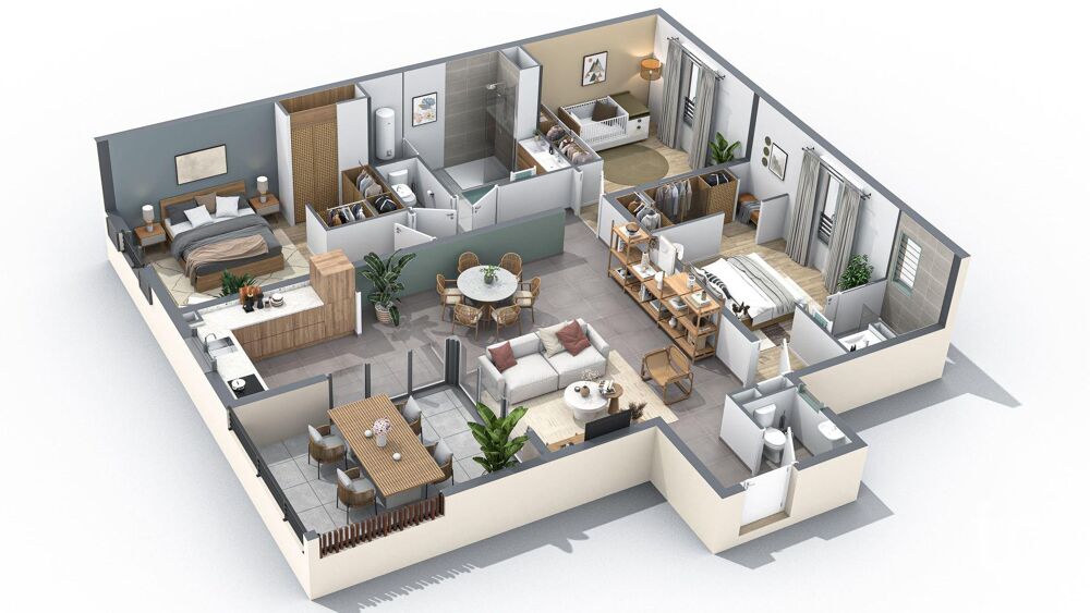 Vente Appartement Vente Appartement 4 pièces Saint-denis
