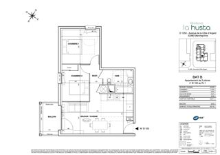  Appartement à vendre 3 pièces 53 m²