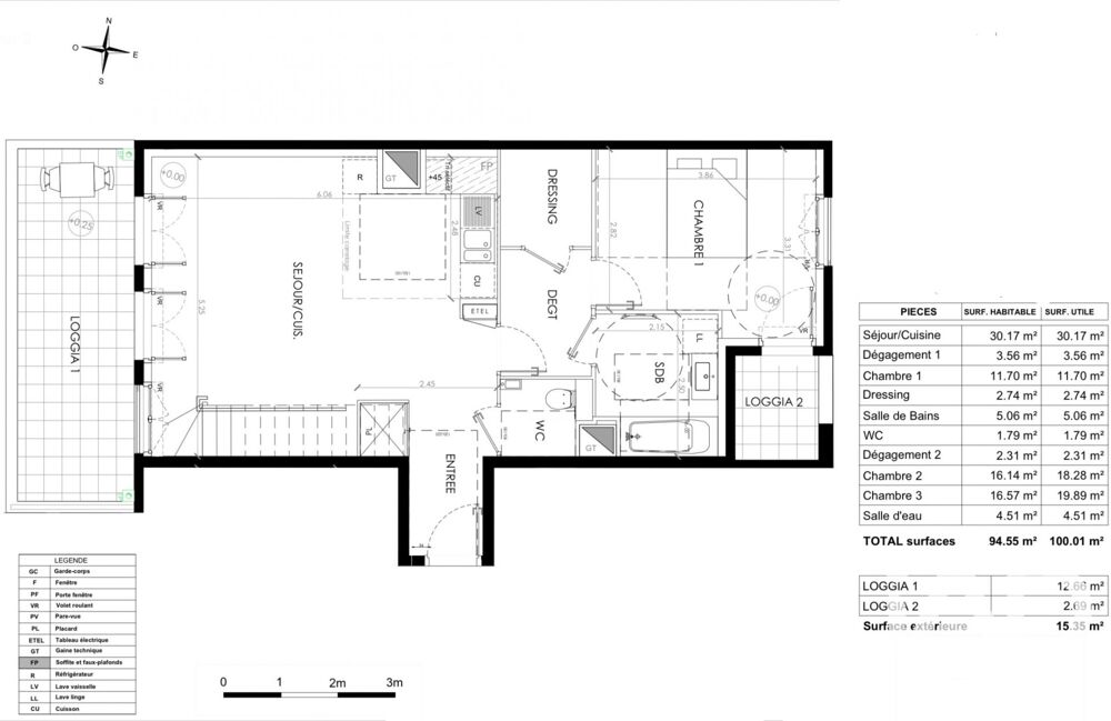 à vendre  Appartement Le Plessis-Robinson (92350)