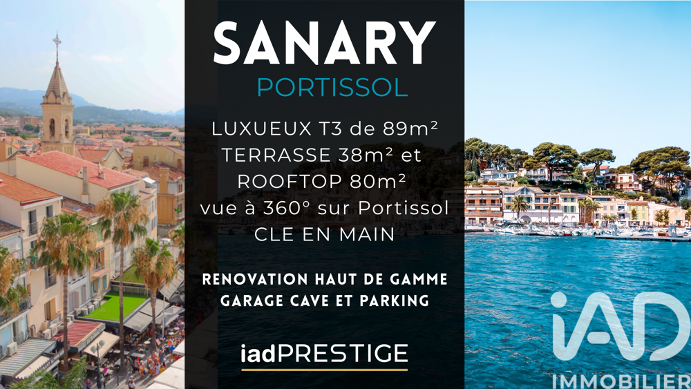 � vendre  Appartement Sanary-sur-Mer (83110)