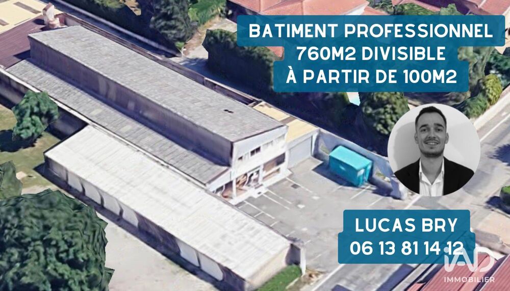   Vente Murs commerciaux 760 m&sup2; 