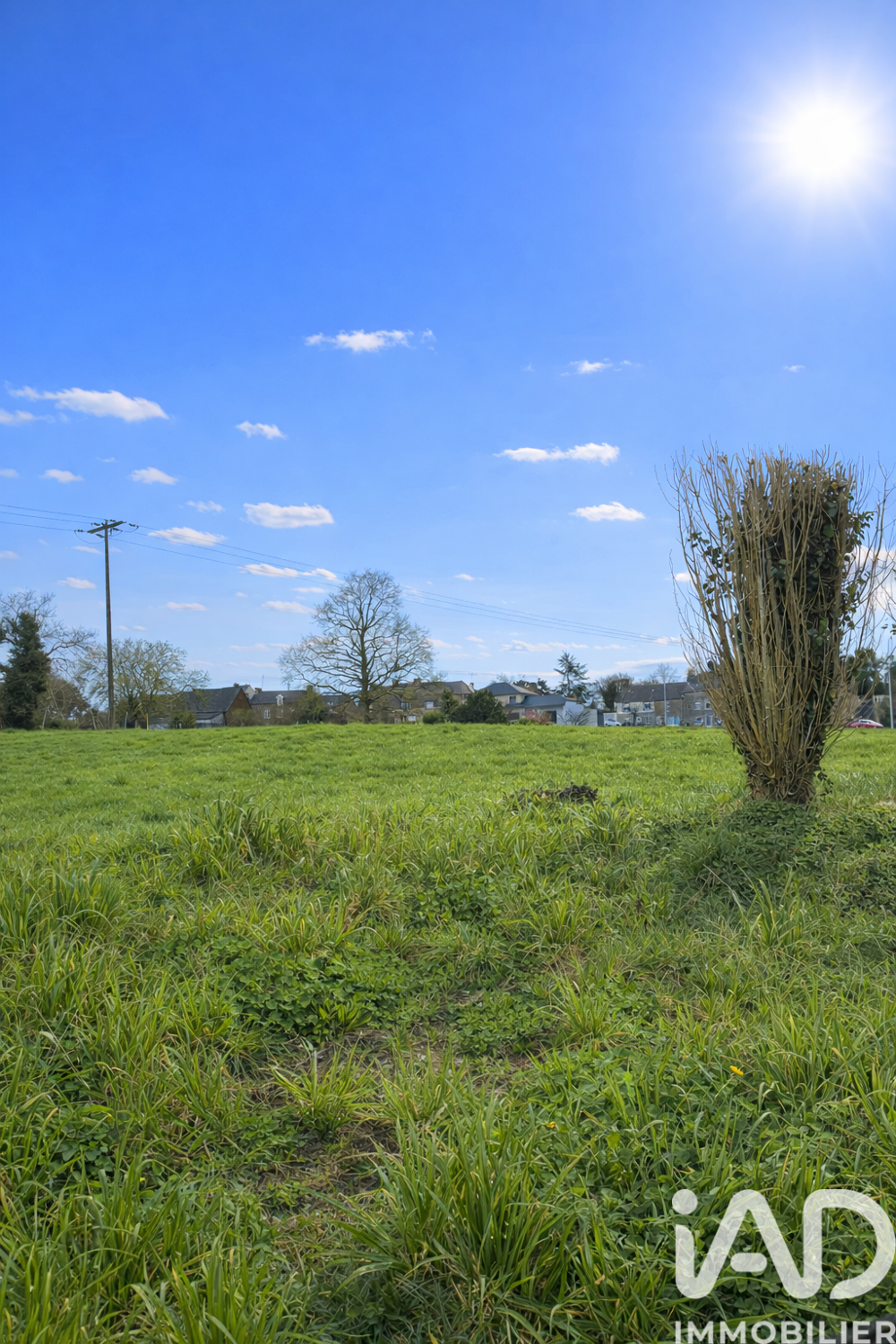 Vente Terrain Vente Terrain à bâtir 879 m&sup2; Plénée-jugon