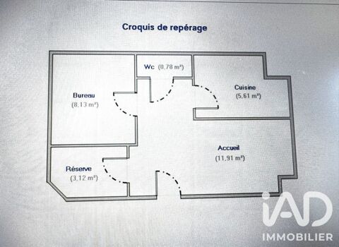   Vente Boutique/Local commercial 30 m&sup2; 