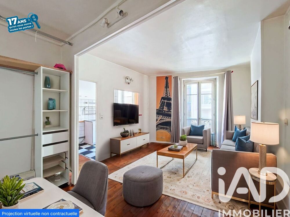 Vente Appartement 2 pièces
