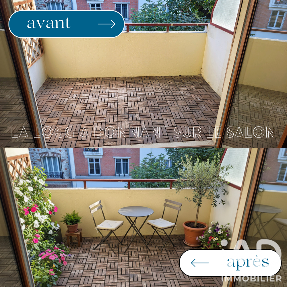 vente Appartement - 4 pièce(s) - 82 m² Asnières-sur-Seine (92600)