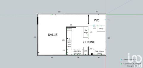   Vente Restaurant 40 m&sup2; 