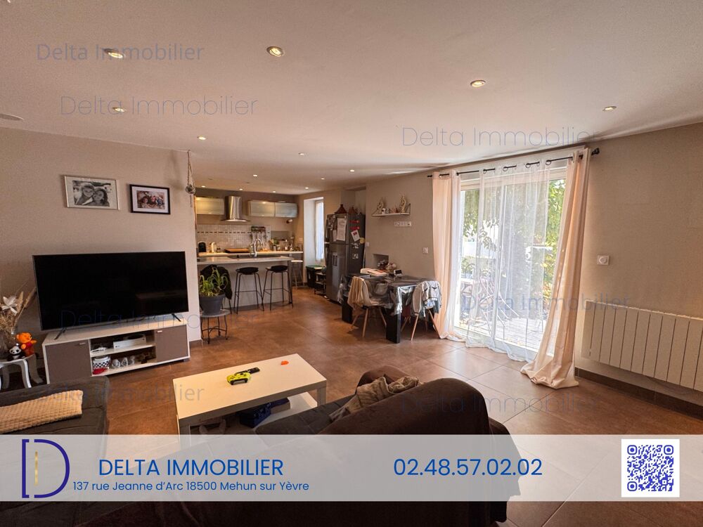 Vente Maison Maison 3 chambres avec garage et jardin Mehun sur yevre