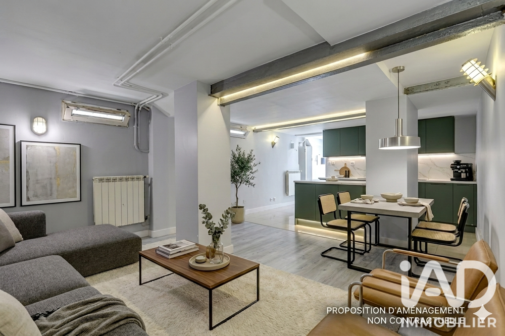 vente Appartement - 2 pièce(s) - 56 m² Courbevoie (92400)