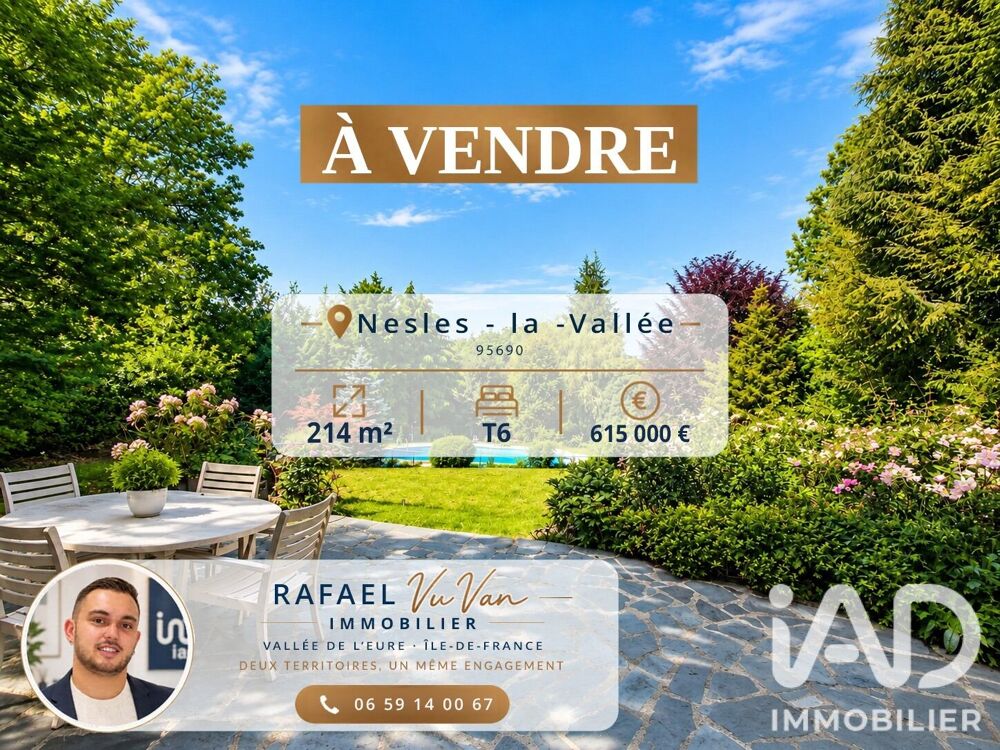 à vendre  Maison Nesles-la-Vallée (95690)