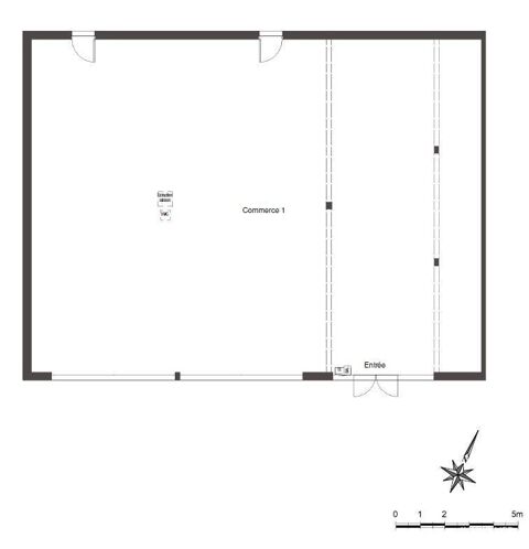   Vente Murs commerciaux 250 m&sup2; 