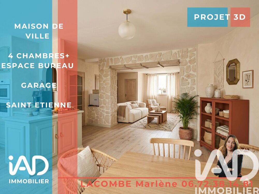 Vente Maison de ville 4 pièces