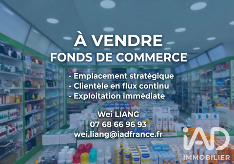 Vente Pharmacie, Parapharmacie 95 m&sup2; 228000 75003 Paris