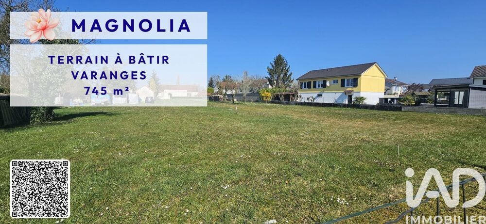Vente Terrain Vente Terrain à bâtir 745 m&sup2; Varanges
