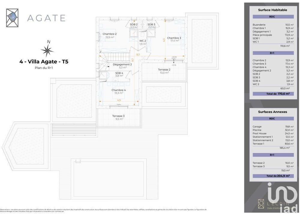 Vente Maison/villa 5 pièces