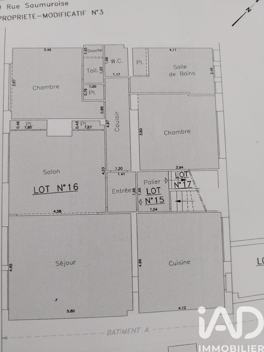 Vente Appartement 4 pièces
