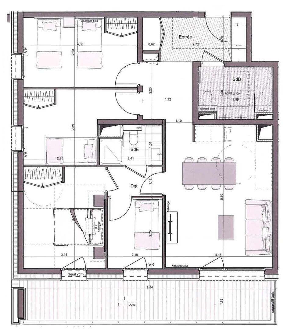 vente Appartement - 4 pièce(s) - 84 m² L Alpe D Huez (38750)
