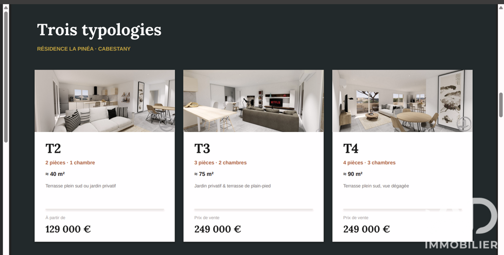 Vente Appartement 4 pièces