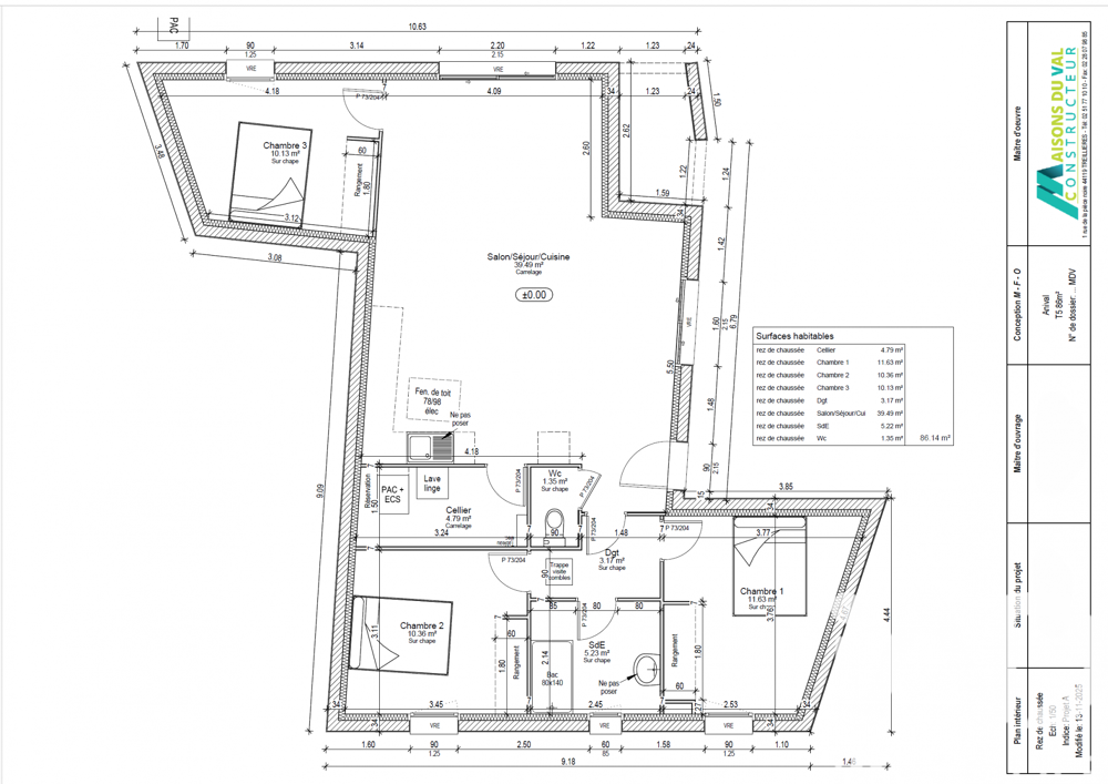 Vente Terrain Vente Terrain à bâtir 552 m&sup2; Rezé