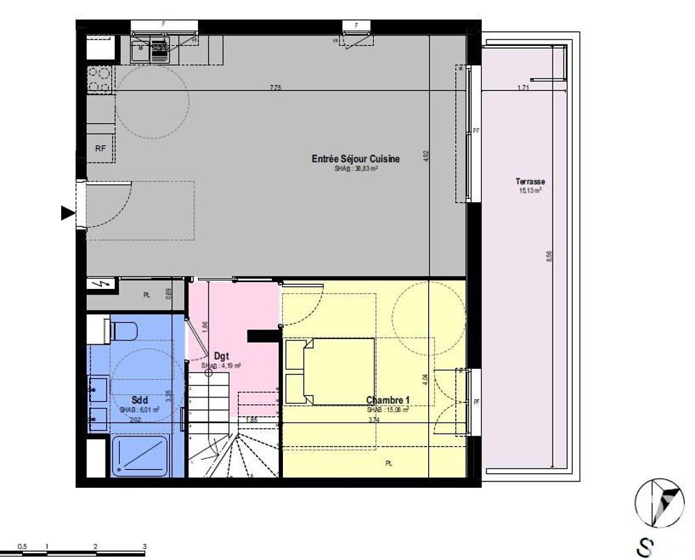 Appartement – Châteauneuf-Grasse, Alpes-Maritimes - Plus