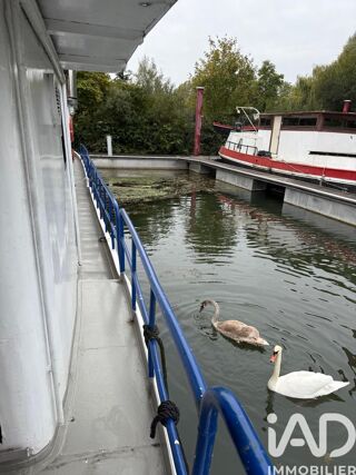  Péniche à vendre 5 pièces 80 m²