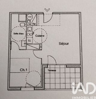  Appartement à vendre 2 pièces 41 m²
