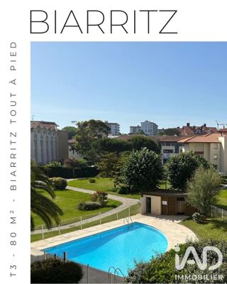  Appartement à vendre 3 pièces 80 m²