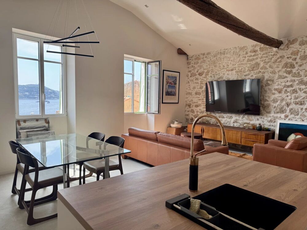 Vente Appartement Villefranche s/mer - Magnifique 3 pèces rénové - vue mer Villefranche sur mer
