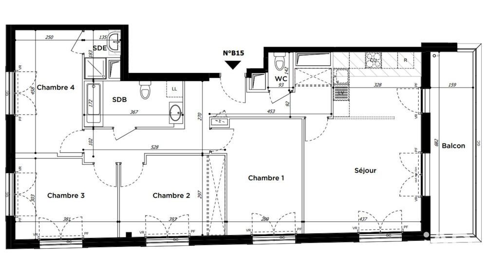 Vente Appartement 5 pièces