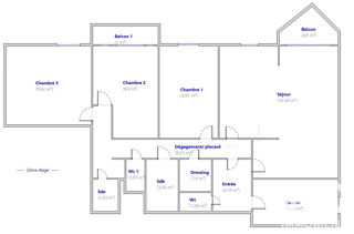  Appartement à vendre 4 pièces 96 m²