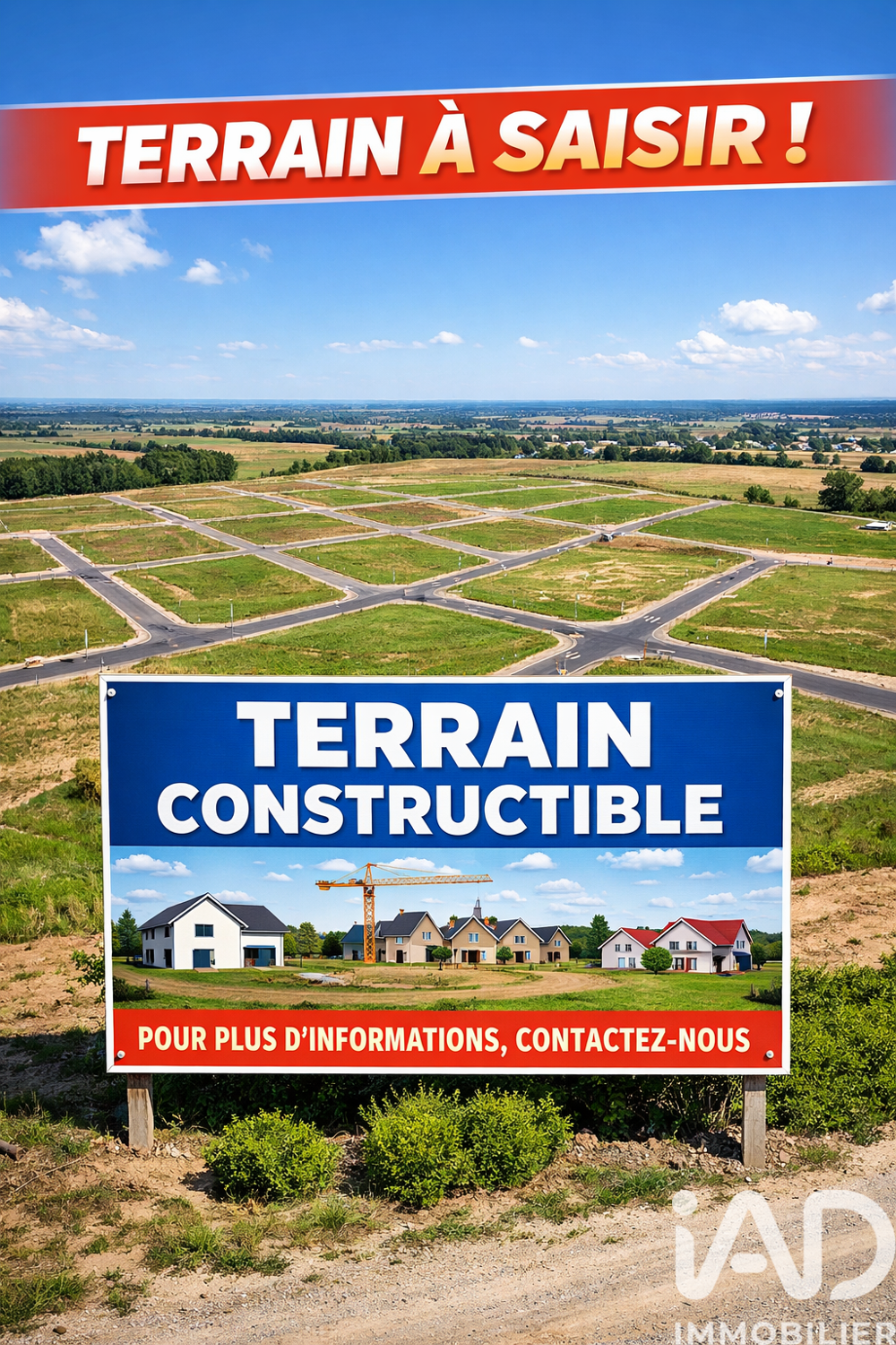 vente Terrain - 681 m² Briare (45250)