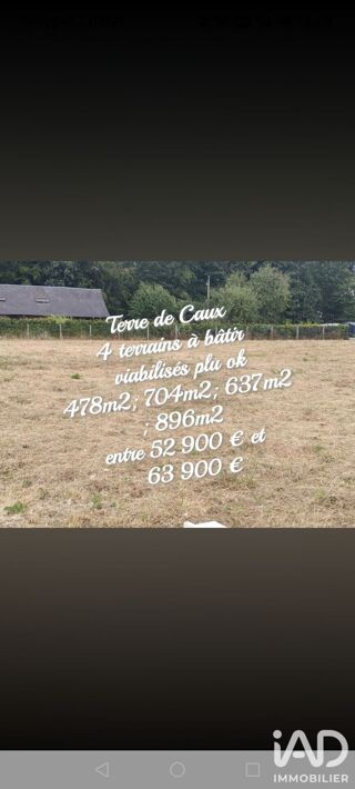  Terrain à vendre 637 m²