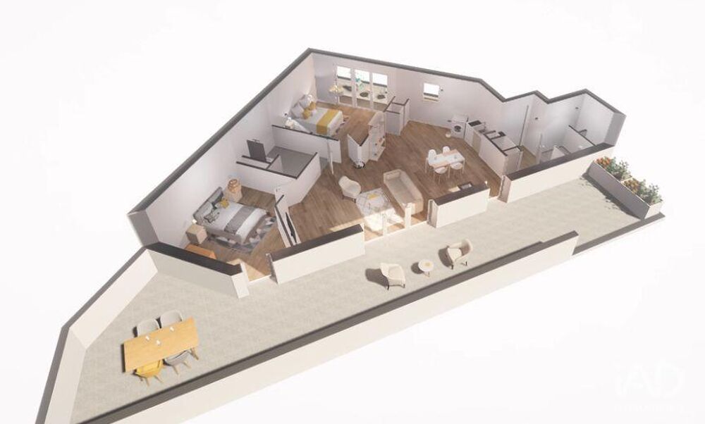 Vente Appartement 3 pièces