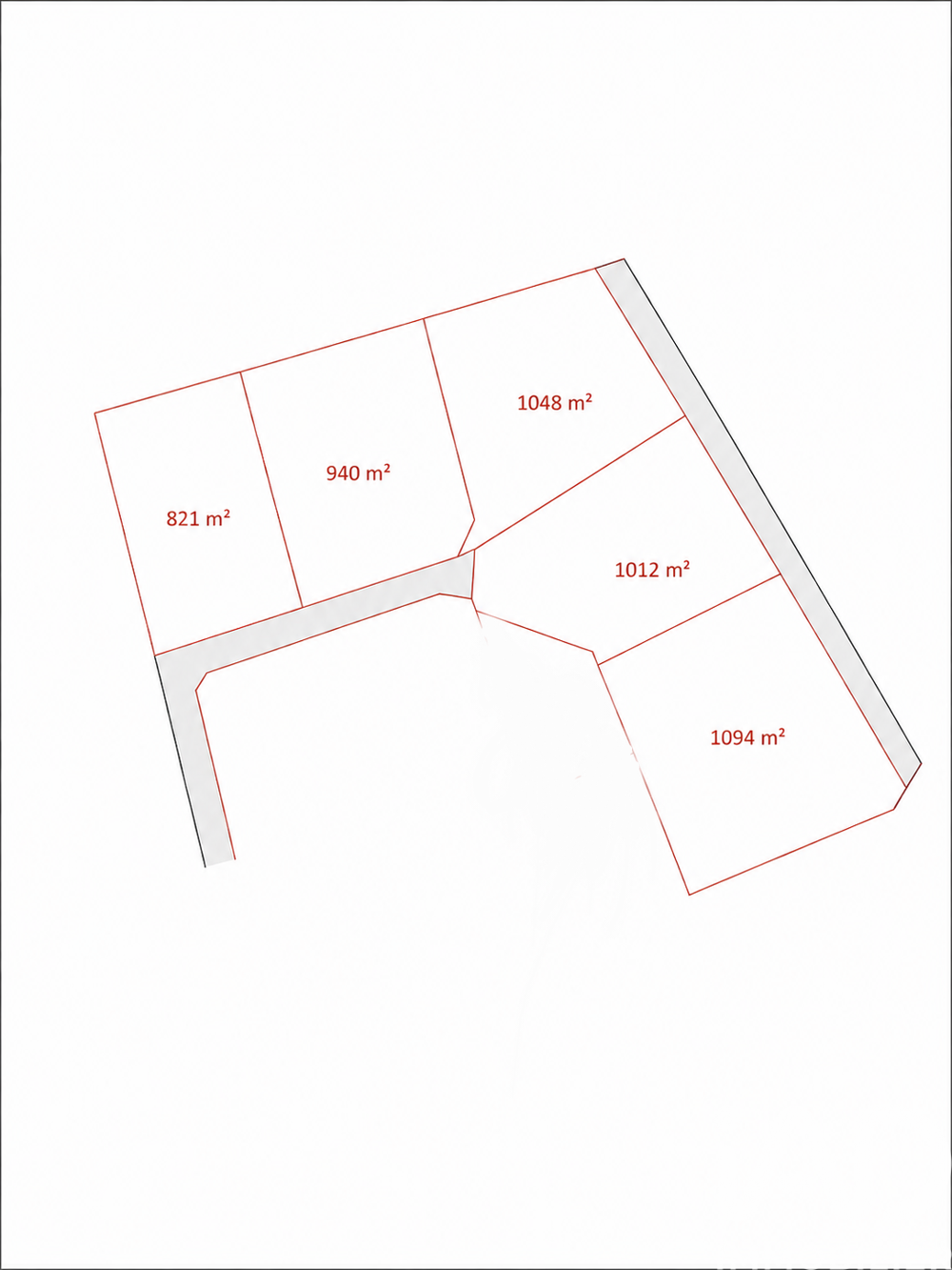 Vente Terrain Vente Terrain à bâtir 821 m&sup2; Haussignémont