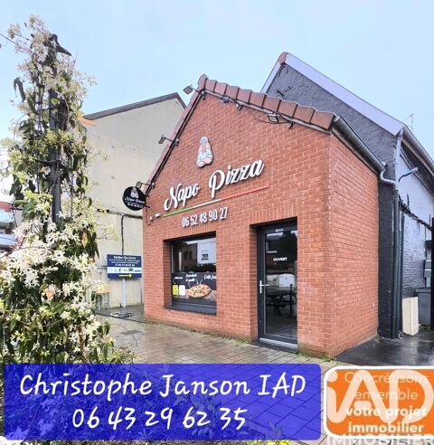 Vente Cr&ecirc;perie, Pizzeria 30 m&sup2; 76000 59300 Valenciennes