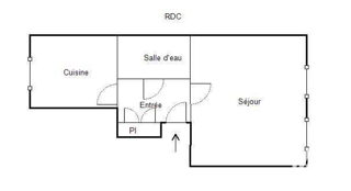  Appartement à vendre 1 pièce 33 m²