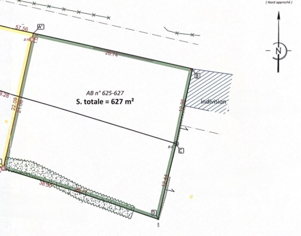 Vente Terrain Vente Terrain à bâtir 627 m&sup2; Clohars-carnoët