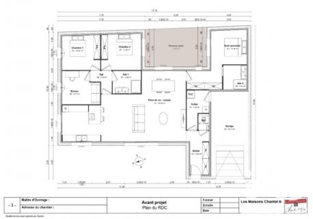 Vente Terrain Vente Terrain à bâtir 400 m&sup2; Vérines