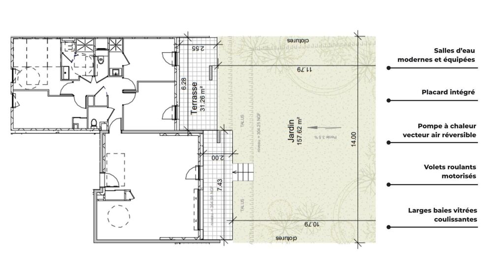 Vente Appartement 5 pièces