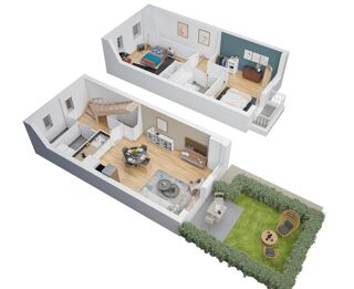  Appartement à vendre 2 pièces 47 m²
