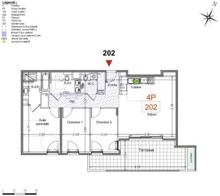  Appartement à vendre 4 pièces 85 m²